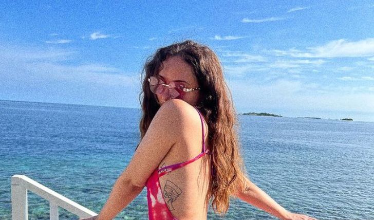 Jade Thirlwall Shows her Jaw-Dropping Figure in a Skimpy Tie-Dye Bikini